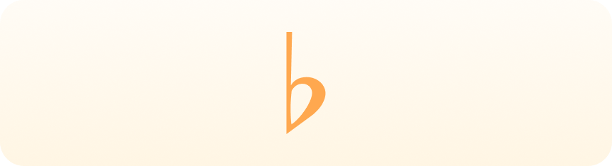 B
