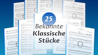 Die 25 bekanntesten klassische Klavierstücke von leicht bis schwer