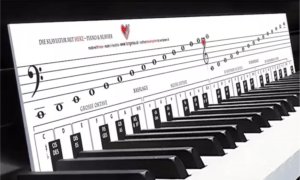 piano chart wrap